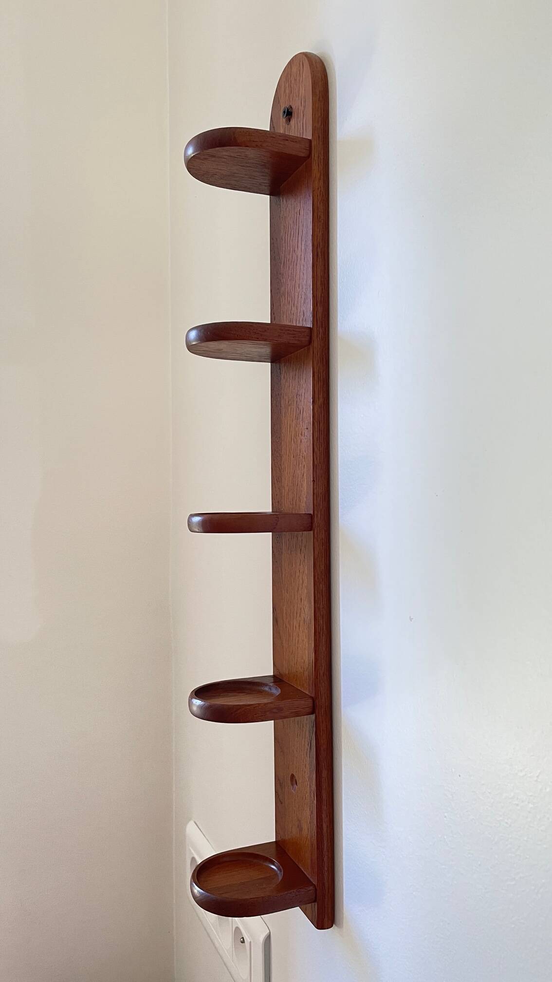 Scandinavian teak shelf by digsmed 1964 - denmark