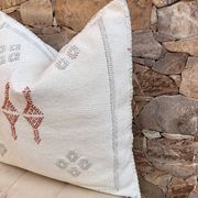 Cactus silk pillow, cactus silk cushion, lumbar pillow, decorative silk pillow