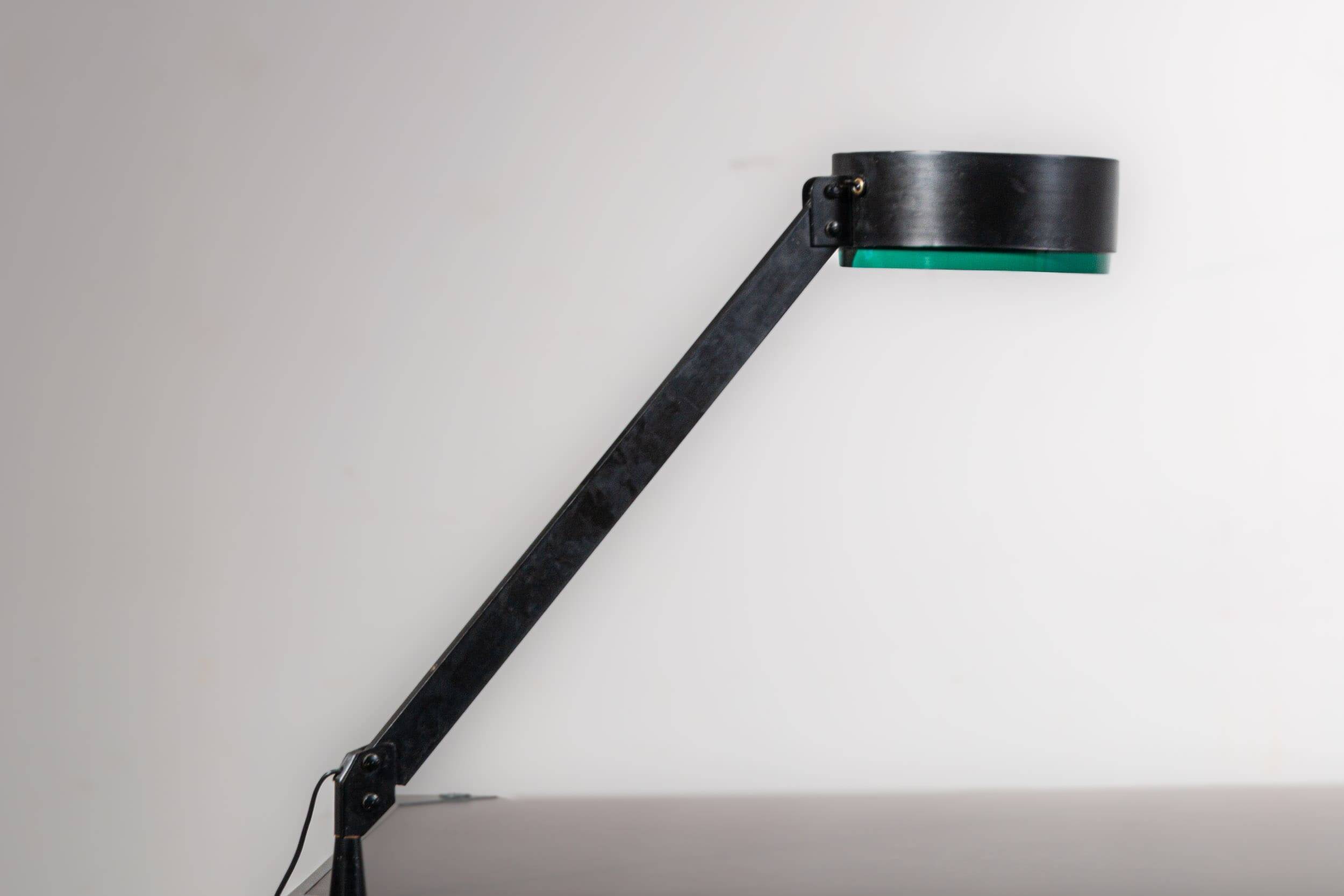 Spazio series director's desk with lamp by Studio BBPR for Olivetti, circa 1960