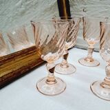 Set of 6 Rosaline digestif glasses