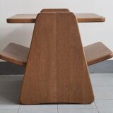 Vintage magazine holder side table 1960