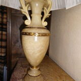 Large model alabaster lamp