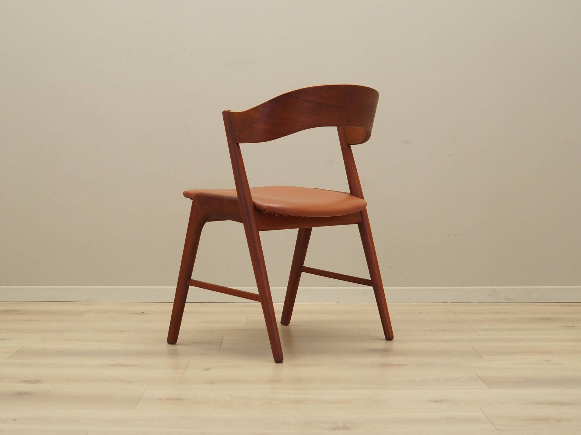 Set of four teak chairs, Danish design, 1970s, manufacture: Korup Stolefabr