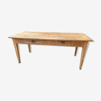 Oak farm table