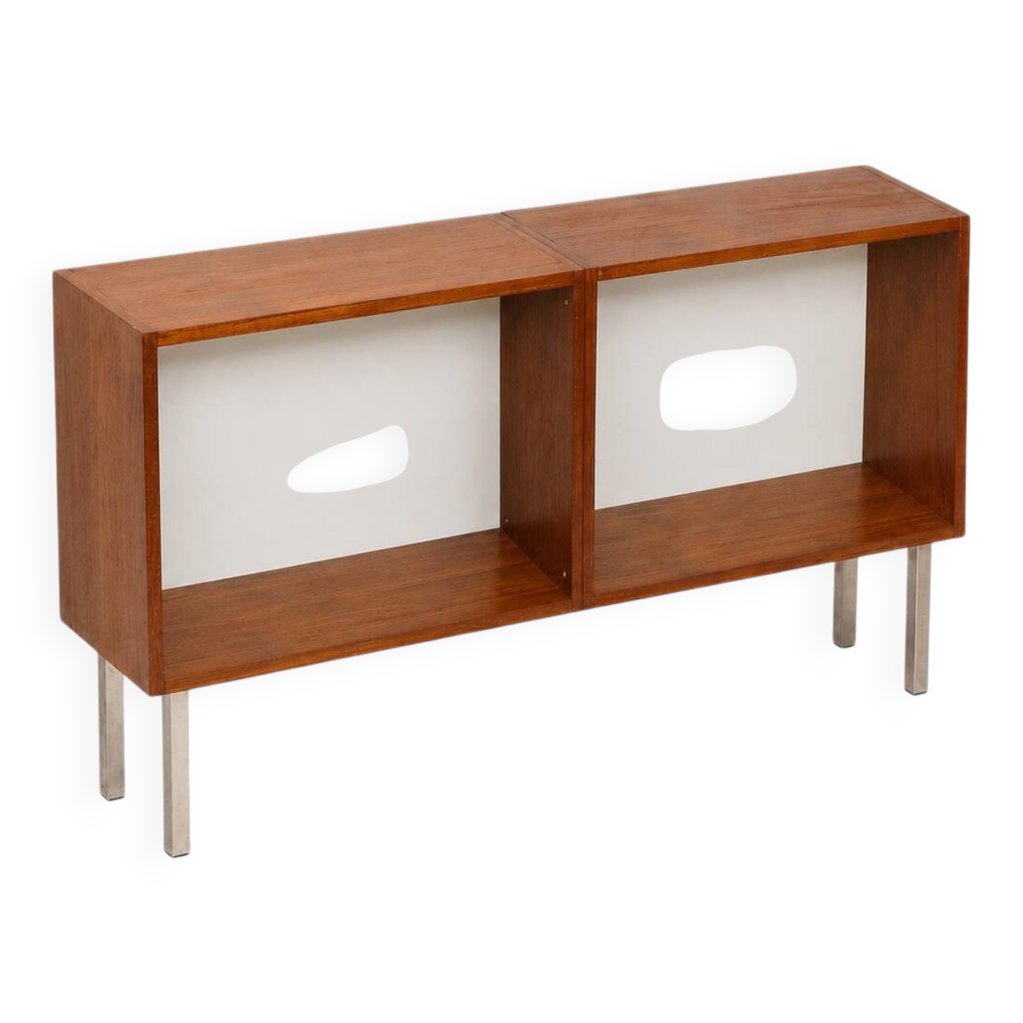 Vintage open bookcase / sideboard from the 1960s
