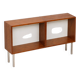 Vintage open bookcase / sideboard from the 1960s
