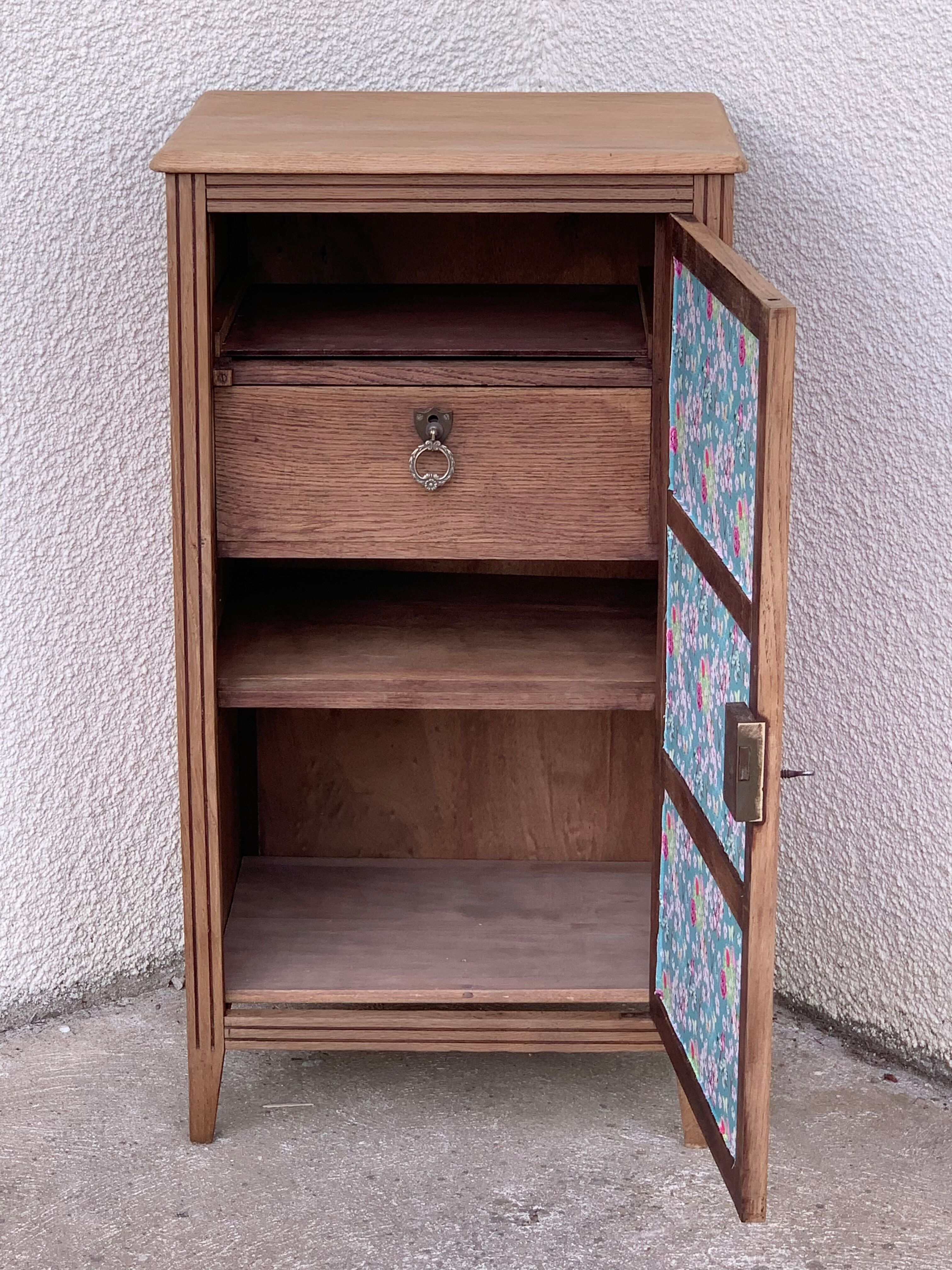 Parisian buffet art deco wood brut 1930