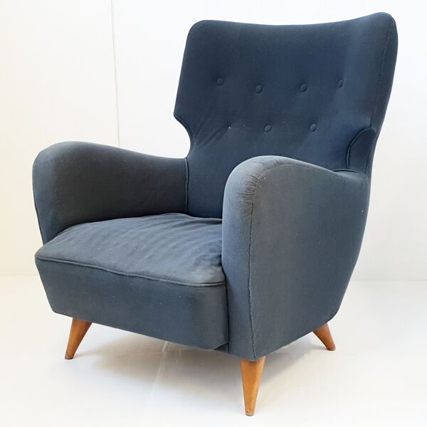 Fauteuil Calysse de Henri Caillon pour Erton 1950