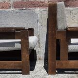 Pair of armchairs 60s