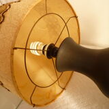 Openwork ceramic table lamp