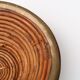 Rattan and brass fruit basket, 60s