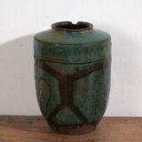 Ancient vase with calligraphic and floral motifs (circa 1820) #23