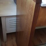 Art Deco dressing table with articulated triptych mirror