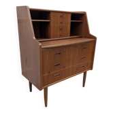 Scandinavian teak secretary