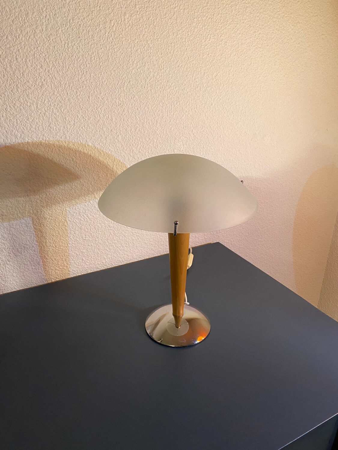 Mushroom lamp Ikea vintage kvintol 1970s