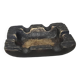 Brutalist bronze ashtray or pocket tray / 70s / vintage / artisanal work / Mid-Century / France / 20th century