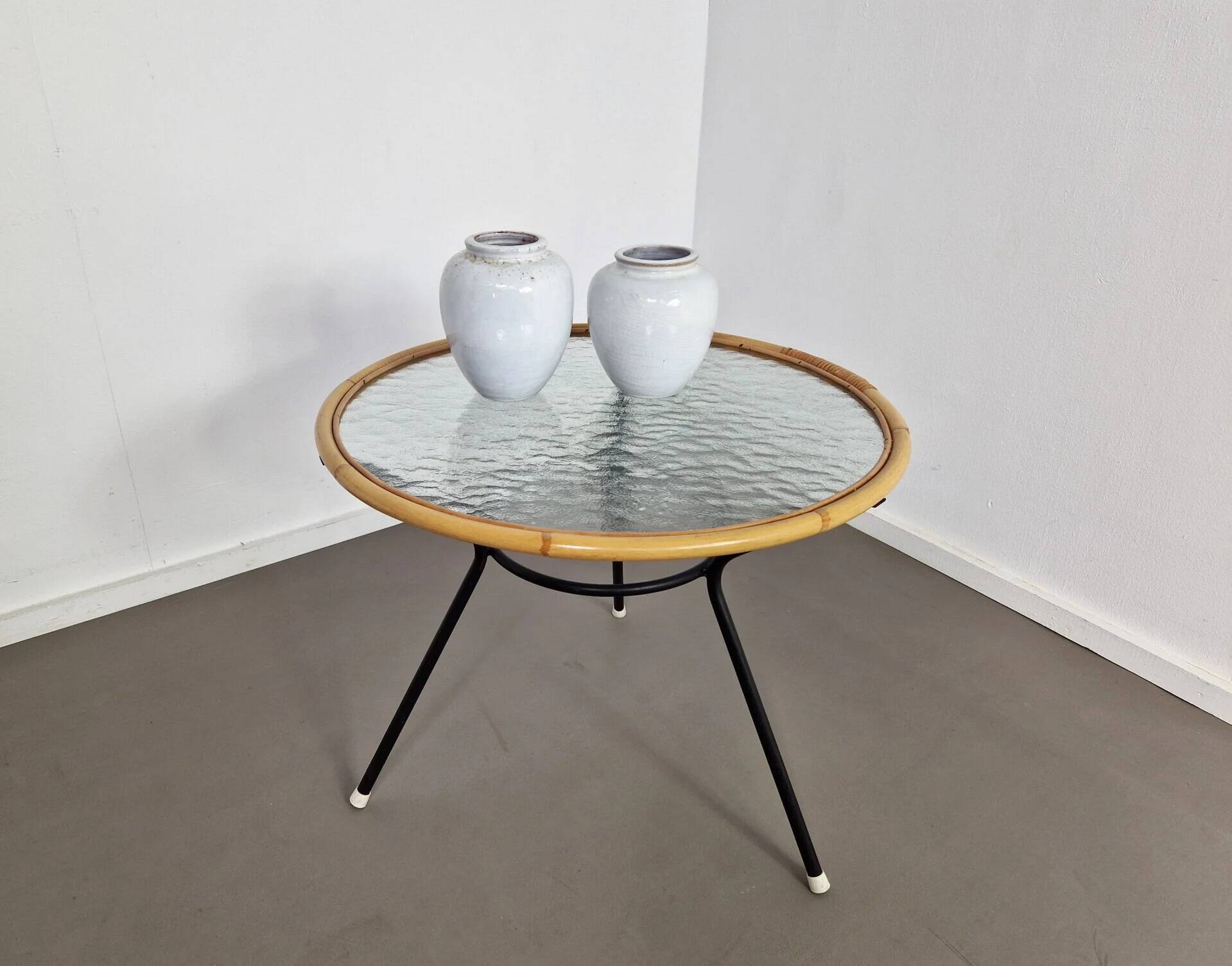 Rohé Noordwolde | Vintage rattan side table