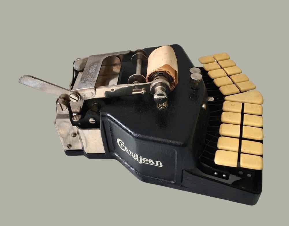 Stenograph Machine Grandjean Stenotype 1940s