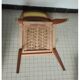 Suite of 4 vintage chairs compass feet