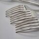 Alfenide Silver Plated Table Forks Set of 7