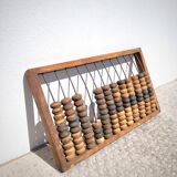 Old wooden abacus
