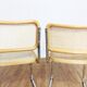 Pair of chairs Breuer B32 70s Italy