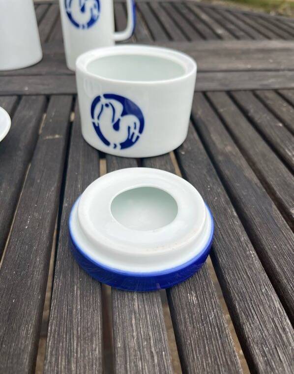 Sargadelos porcelain tea or coffee service