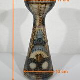 Vase en Grès de Sel, signé J-C. Courjault pour Keraluc Quimper - 1960