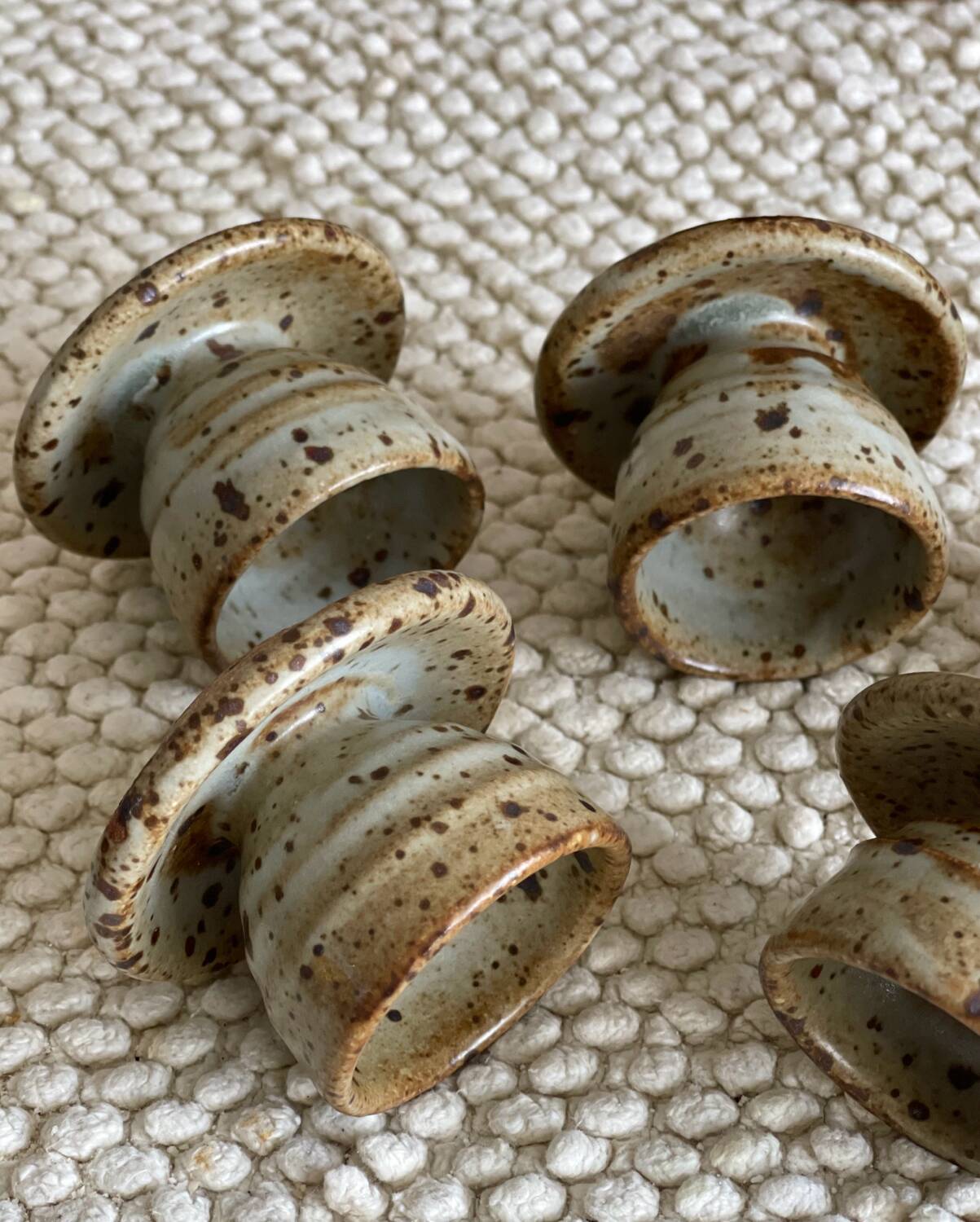 5 Gustave Tiffoche egg cups