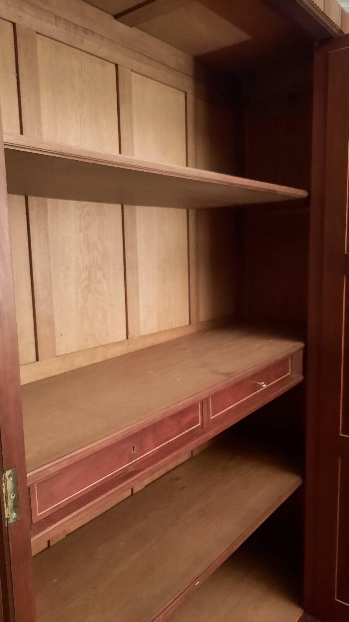 Old art deco style wardrobe