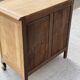 Commode vintage Louis XV rénovée en chêne brut