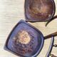 Pair of Thonet bistro chairs with flower decor, art nouveau
