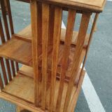 Beautiful antique vintage revolving bookcase