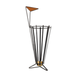 Umbrella metal black years 1960