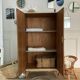 Armoire pieds compas