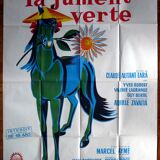 THE Green Mare - Original movie poster - Bourvil