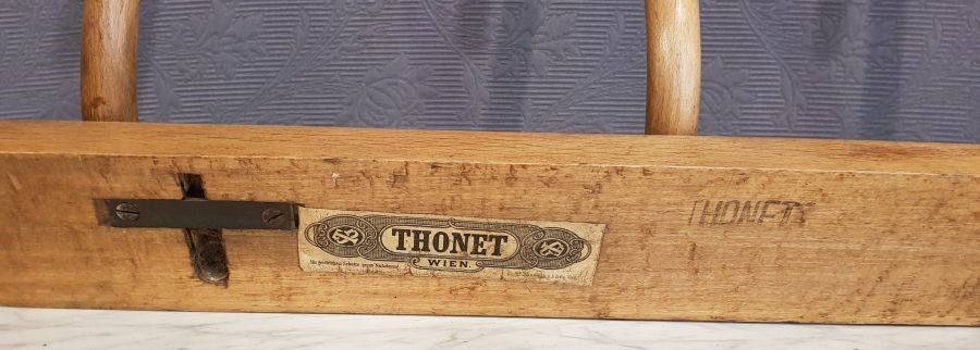Thonet stamped wall coatrack