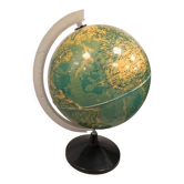 Globe terrestre lumineux