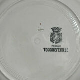 Gien - 6 flat plates - tournefeuille