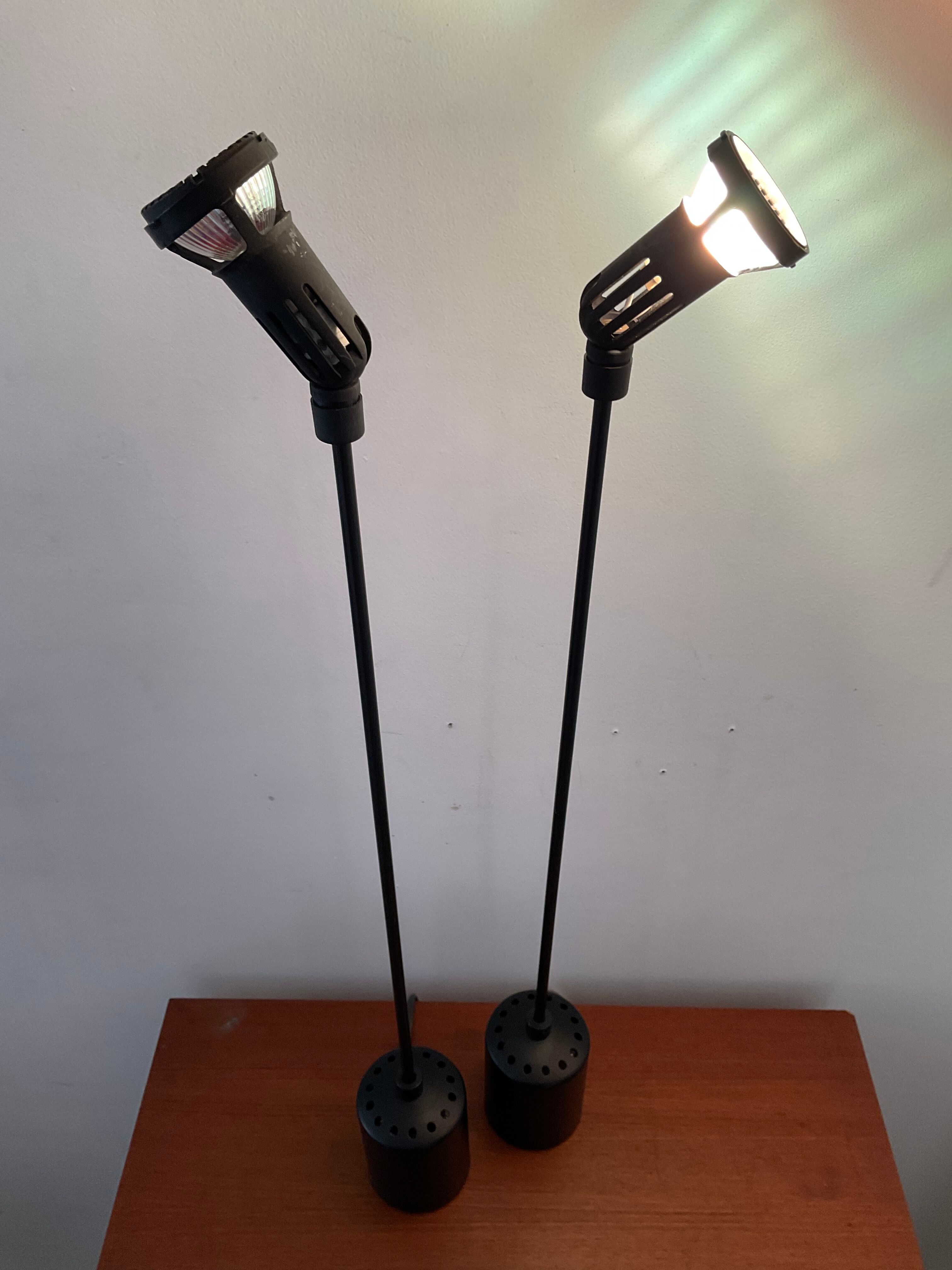 Paire de lampes vintage des années 70-80