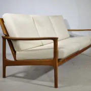 Danish Design Three Seater Sofa in Teak, 1960s