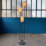 Lampadaire à trois lumières Lunel circa 1950