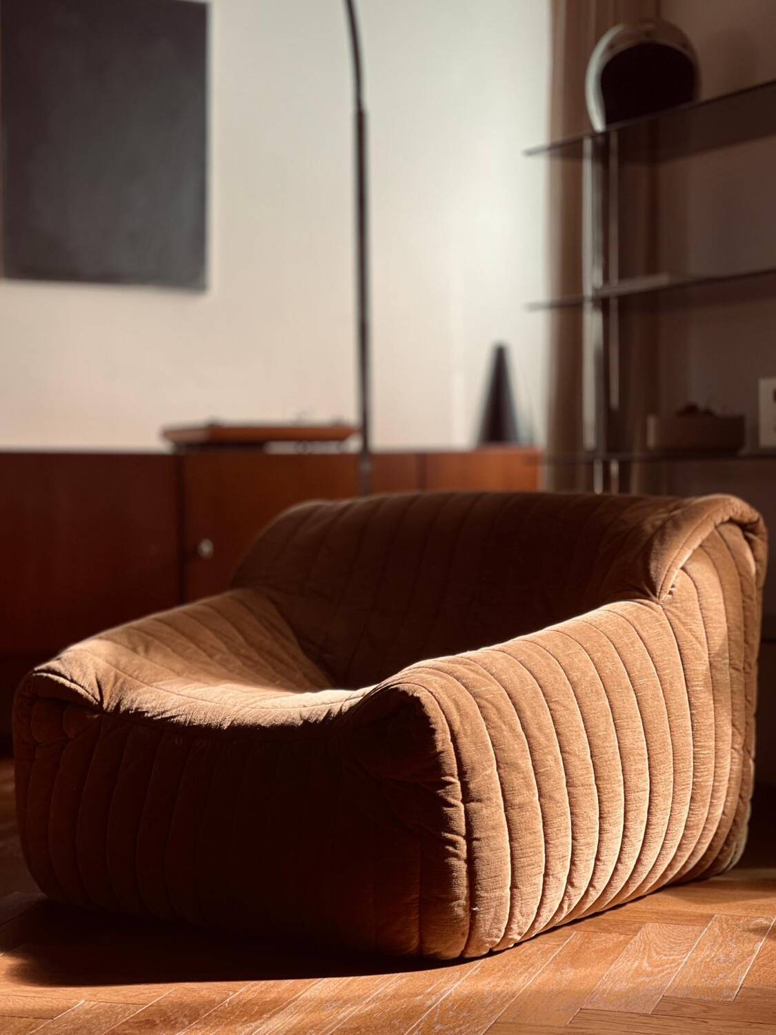 Vintage 1970s armchair Sandra by Annie Hieronimus for Cinna