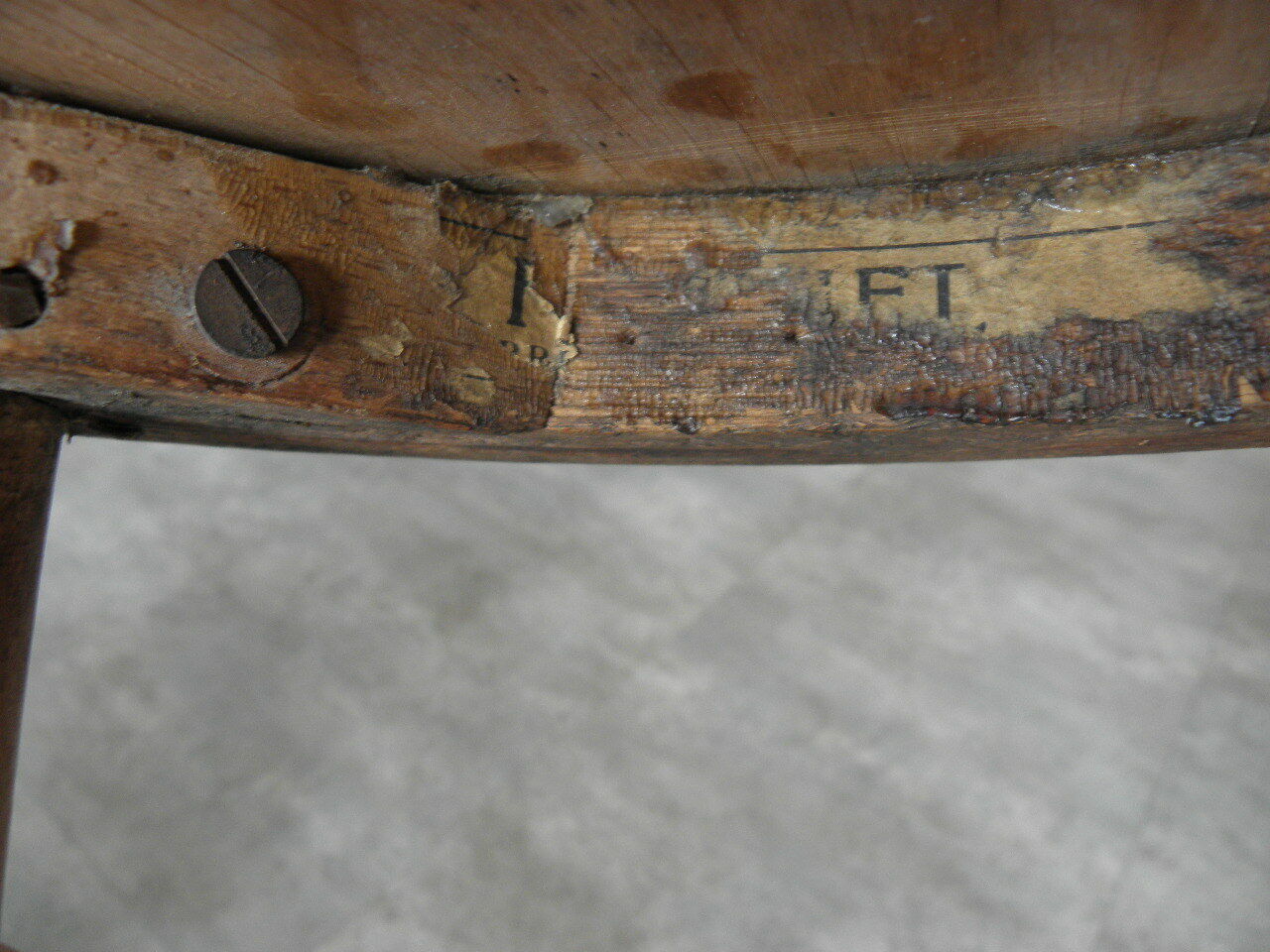 Fischel oak children's chair