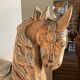 Cheval indien en bois