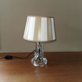 Molded crystal lamp