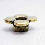 Bronze flower candle holder 1960