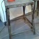Square iron or stool table