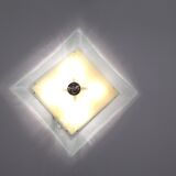 Pair of glass sconces