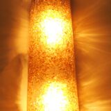 Murano glass and gold fleck wall or ceiling light, Italy 1950s